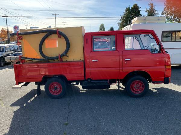 1987 Nissan Atlas Fire Truck W-CAB 2, 750 MILES ONLY for sale in Seattle, WA – photo 2