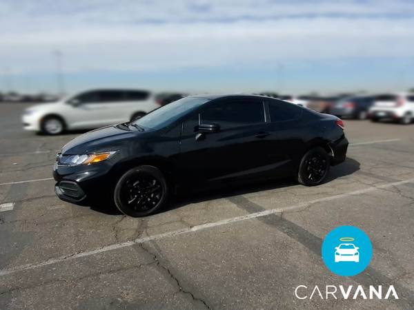 2014 Honda Civic LX Coupe 2D coupe Black - FINANCE ONLINE - cars &... for sale in Atlanta, CA – photo 4