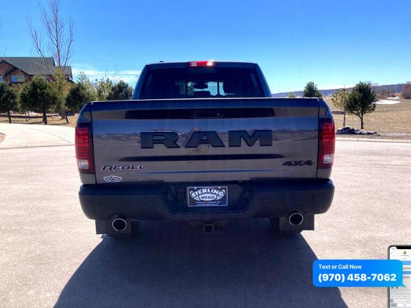2016 RAM 1500 4WD Crew Cab 140 5 Rebel - CALL/TEXT TODAY! - cars & for sale in Sterling, CO – photo 6
