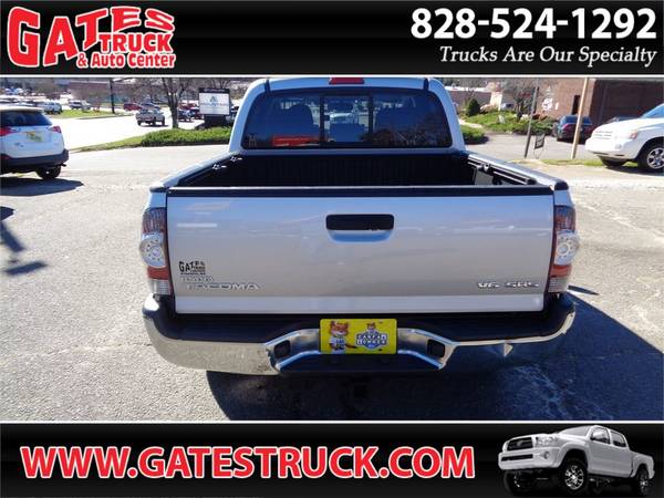 2010 Toyota Tacoma Double Cab 4WD V6 *Silver* - cars & trucks - by... for sale in Franklin, NC – photo 8
