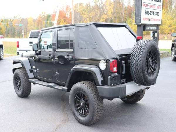 2014 Jeep Wrangler Unlimited SAHARA BRAND NEW TOP AFTERMARKET WHEELS... for sale in Plaistow, ME – photo 7