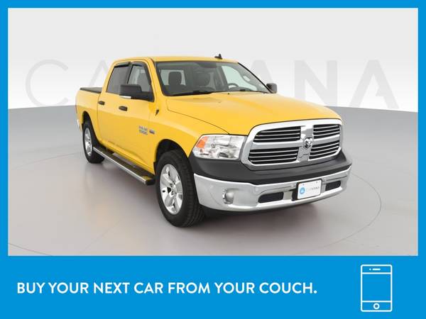 2016 Ram 1500 Crew Cab Big Horn Pickup 4D 5 1/2 ft pickup Yellow for sale in Ringoes, NJ – photo 12