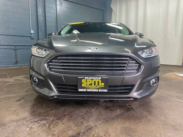 2015 Ford Fusion SE sedan GREY - cars & trucks - by dealer - vehicle... for sale in Merrillville, IL – photo 3