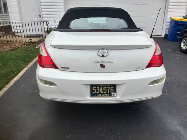 2007 Toyota Solara SLE Convertible! - cars & trucks - by owner -... for sale in Newark, DE – photo 5