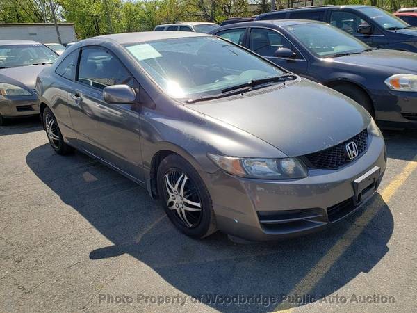 2010 Honda Civic Coupe 2dr Automatic LX Gray for sale in Woodbridge, District Of Columbia – photo 3
