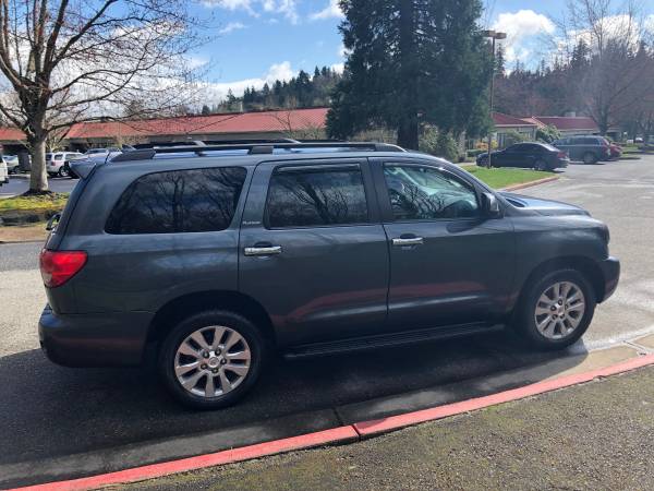 2010 Toyota Sequoia Platinum 4WD - Clean title, DVD, Navi, Loaded for sale in Kirkland, WA – photo 4