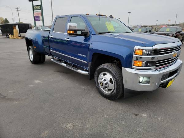 2016 Chevrolet 3500 crew dually, LTZ, Diesel - - by for sale in Rochester, MN – photo 2