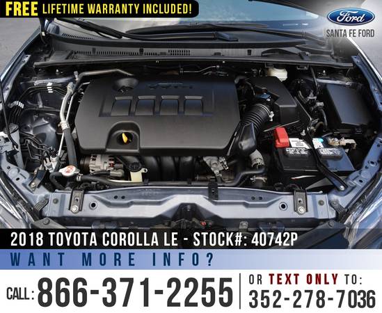 2018 Toyota Corolla LE *** Bluetooth, Cruise Control, Camera *** -... for sale in Alachua, AL – photo 19