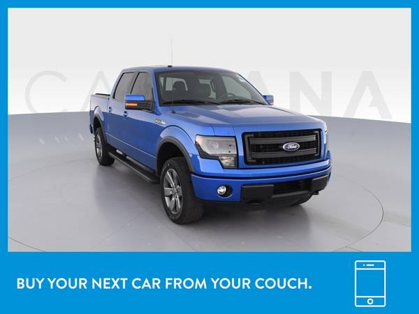 2014 Ford F150 SuperCrew Cab FX4 Pickup 4D 5 1/2 ft pickup Blue for sale in Altoona, PA – photo 12