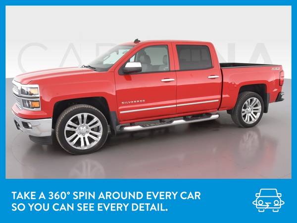 2014 Chevy Chevrolet Silverado 1500 Crew Cab Z71 LTZ Pickup 4D 5 3/4 for sale in Hickory, NC – photo 3
