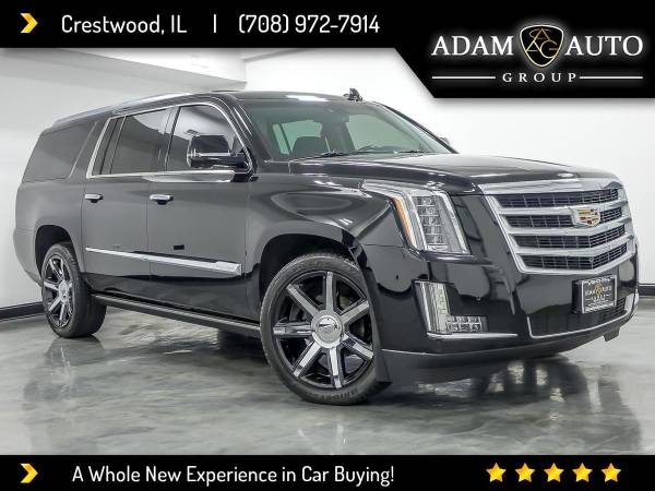 2016 Cadillac Escalade ESV Premium 4WD - GET APPROVED for sale in CRESTWOOD, IL