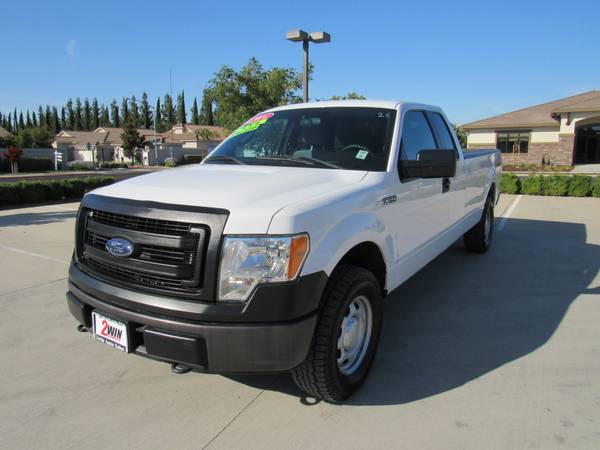 2014 FORD F150 SUPER CAB XL PICKUP 4WD 8 FT for sale in Oakdale, CA – photo 2