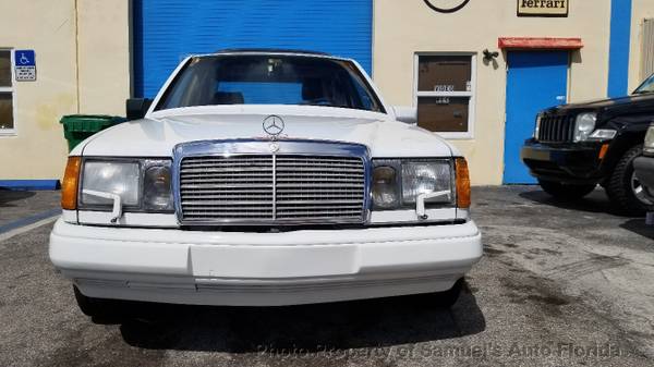 1987 mercedes TURBO DIESEL WITH SUPER LOW MILES!! MUST SEE - cars &... for sale in Pompano Beach, IL – photo 4