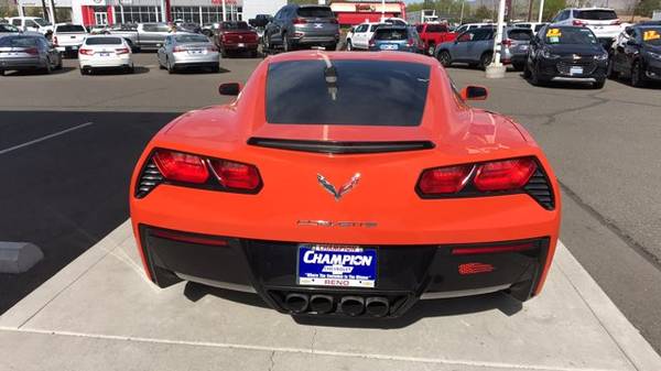 2019 Chevy Chevrolet Corvette 1LT Convertible Orange for sale in Reno, NV – photo 6