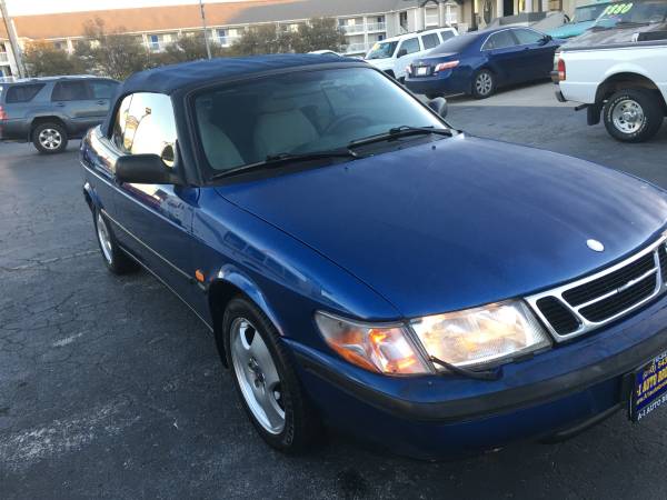 1998 SAAB 900SE TURBO CONVERTIBLE "ONE OWNER" CLEAN CARFAX ICE... for sale in San Antonio, TX – photo 5
