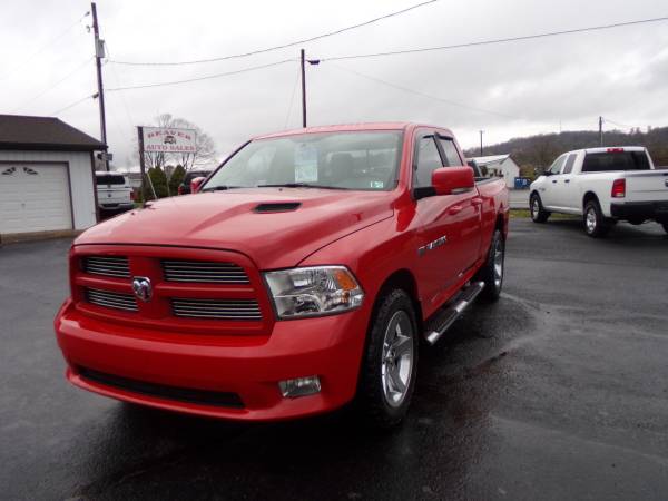 2012 ram 1500 quad cab sport hemi 4x4 - cars & trucks - by dealer -... for sale in selinsgrove,pa, PA