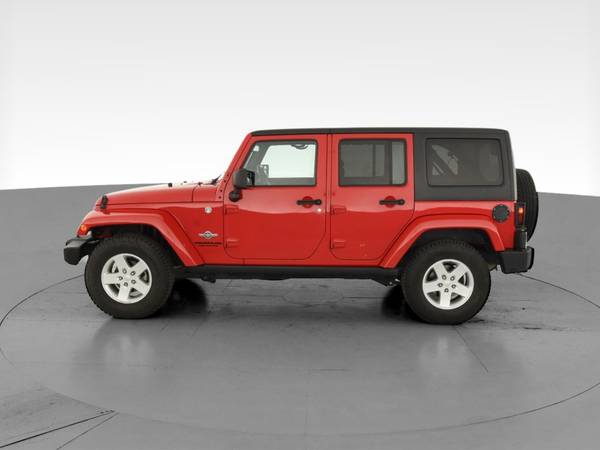 2014 Jeep Wrangler Unlimited Sport S SUV 4D suv Red - FINANCE ONLINE... for sale in Santa Fe, NM – photo 5