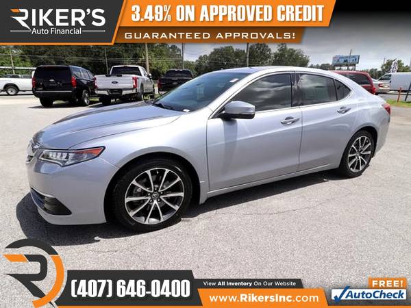 $236/mo - 2015 Acura TLX 3.5L V6 w/Technology Package - 100... for sale in Kissimmee, FL – photo 3