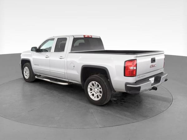 2014 GMC Sierra 1500 Double Cab SLE Pickup 4D 6 1/2 ft pickup Silver... for sale in Naples, FL – photo 7