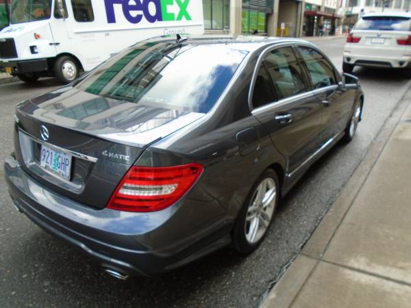 2013 Mercedes-Benz C 300 4MATIC Sport Sedan 4D - - by for sale in Portland, OR – photo 4