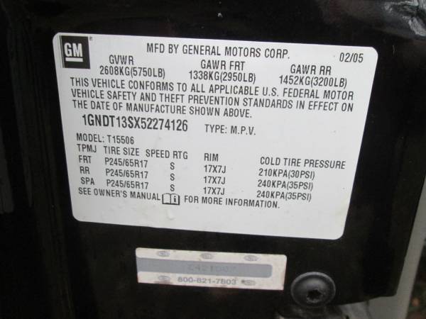 2005 Chevy Trailblazer 4x4 for sale in Peekskill, NY – photo 18