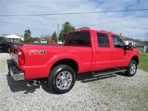 2015 FORD F250 SUPER DUTY LARIAT, Red APPLY ONLINE->... for sale in Summerfield, TN – photo 10