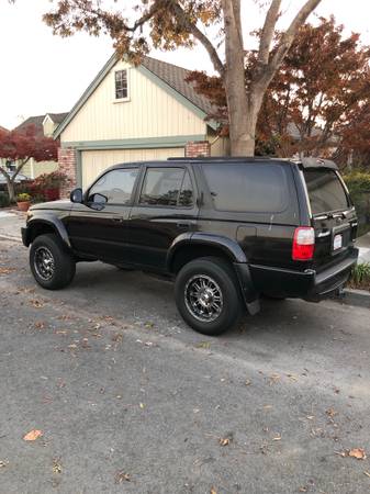 2000 4Runner SR5 - black, lifted, rims, pioneer stereo - cars &... for sale in Alameda, CA – photo 4