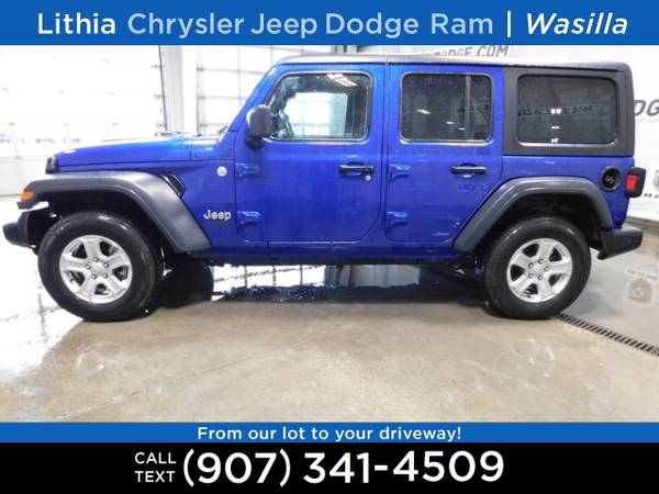 2019 Jeep Wrangler Unlimited Sport S 4x4 - cars & trucks - by dealer... for sale in Wasilla, AK – photo 6