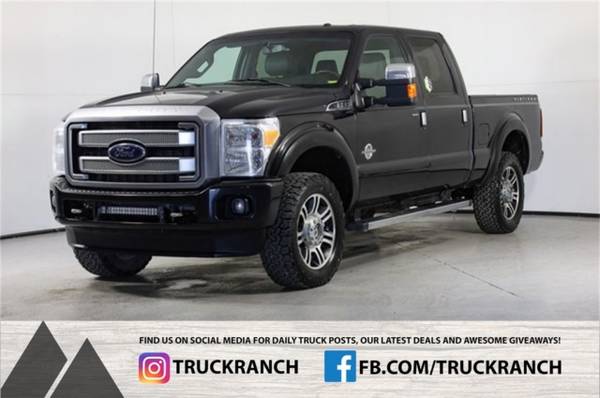 2015 Ford Super Duty F-350 SRW Platinum - - by dealer for sale in Twin Falls, ID – photo 3