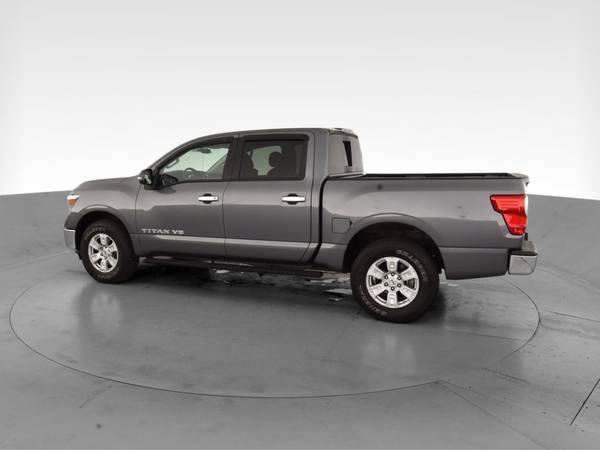 2019 Nissan Titan Crew Cab SV Pickup 4D 5 1/2 ft pickup Gray -... for sale in Albuquerque, NM – photo 6