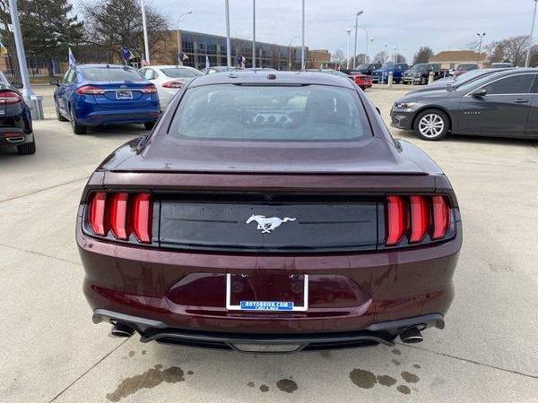 2018 Ford Mustang coupe EcoBoost - Ford Royal Crimson - cars & for sale in St Clair Shrs, MI – photo 9