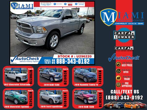2019 RAM 1500 Classic Big Horn TRUCK -EZ FINANCING -LOW DOWN! - cars... for sale in Miami, MO – photo 24