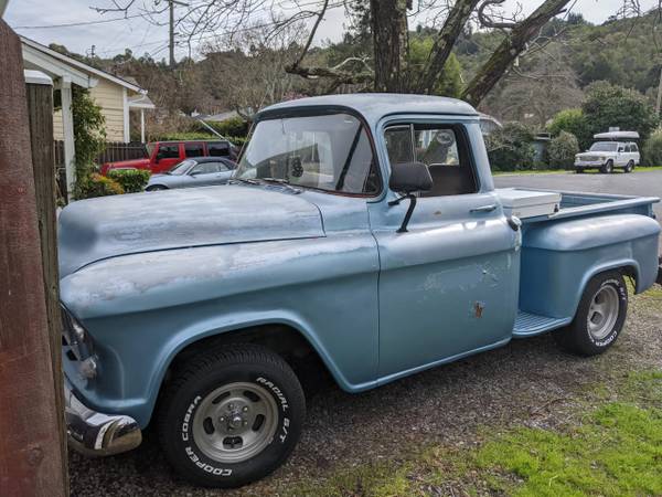 1955 CHEVROLET PICK UP TRUCK V8 4 SPD MANUAL - - by for sale in San Rafael, CA – photo 4
