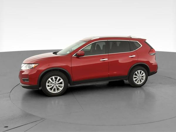 2017 Nissan Rogue SV (2017.5) Sport Utility 4D hatchback Red -... for sale in Colorado Springs, CO – photo 4