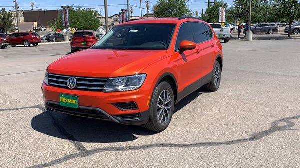 2019 VW Volkswagen Tiguan 2 0T SE suv Habanero Orange Metallic for sale in El Paso, TX – photo 3