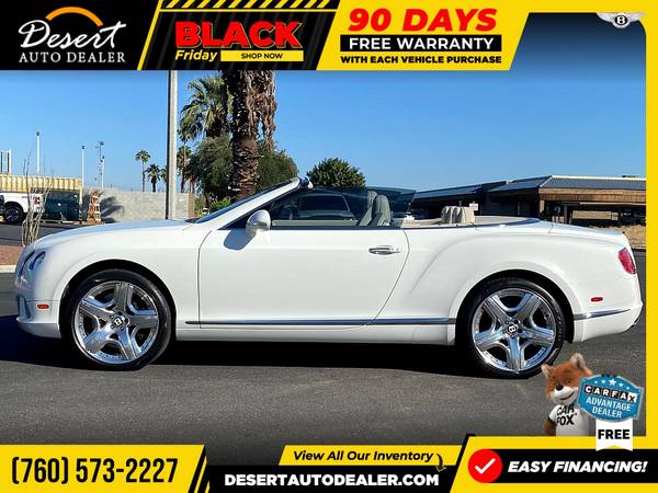 2014 Bentley Continental GT Convertible BEAUTIFUL inside and out! -... for sale in Palm Desert , CA – photo 7