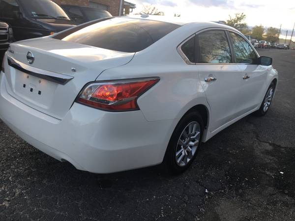 2015 Nissan Altima S white AT AC al pow R Camera MD Inspected Only 55k for sale in TEMPLE HILLS, MD – photo 4