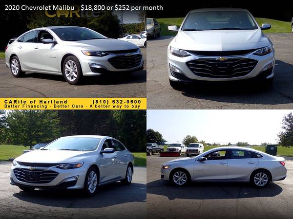 2020 Chevrolet Malibu FOR ONLY $268/mo! - cars & trucks - by dealer... for sale in Howell, MI – photo 22