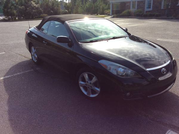 2008 Toyota Solara SLE Convertible Black Great condition - cars &... for sale in Myrtle Beach, SC – photo 11