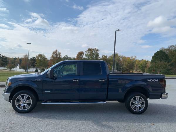 2014 Ford F-150 Blue 4WD F150 Crew Cab Low Miles Leather Longbed for sale in Douglasville, AL – photo 14