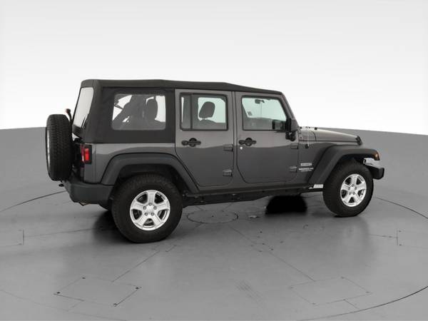2017 Jeep Wrangler Unlimited Sport SUV 4D suv Black - FINANCE ONLINE... for sale in Boone, NC – photo 12