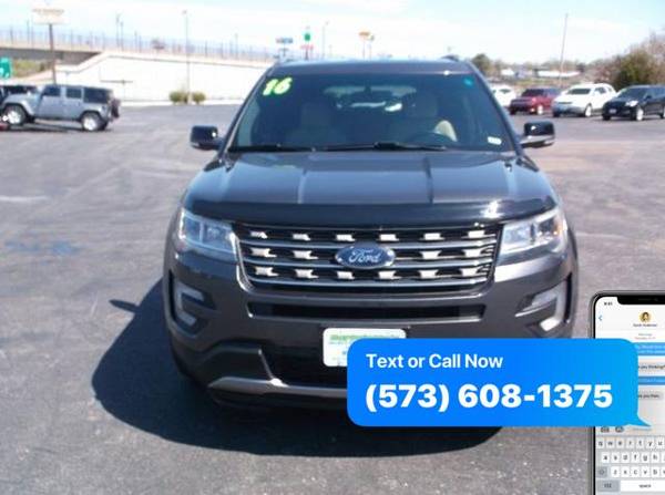 2016 Ford Explorer XLT FWD - CALL/TEXT for sale in Sullivan, MO – photo 2
