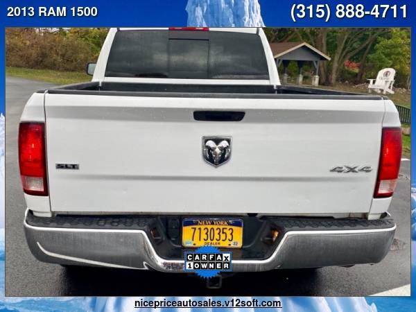2013 Ram 1500 4WD Quad Cab 140.5" SLT - cars & trucks - by dealer -... for sale in new haven, NY – photo 8