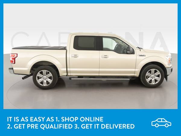 2018 Ford F150 SuperCrew Cab XLT Pickup 4D 5 1/2 ft pickup Beige for sale in Champaign, IL – photo 10