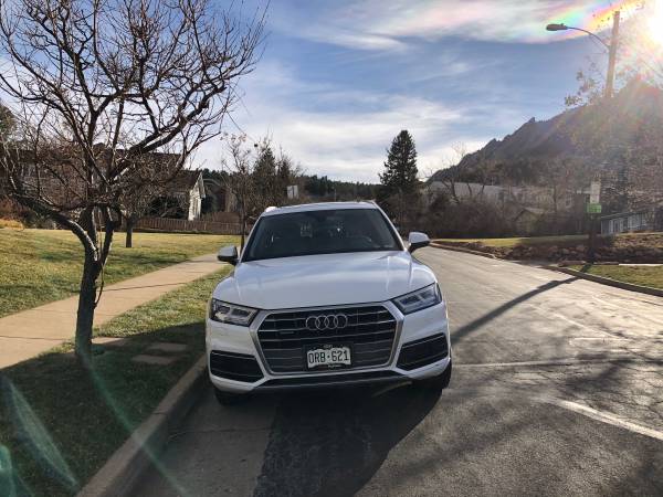 2018 Audi Q5 2.0T Prem Plus Pkg WHITE 9k miles - cars & trucks - by... for sale in Boulder, CO – photo 7