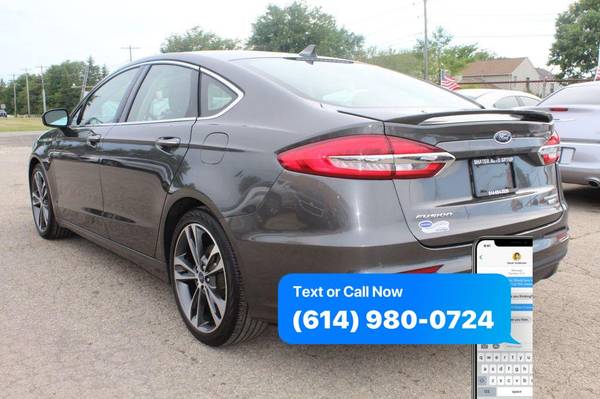 2019 Ford Fusion Titanium AWD 4dr Sedan - cars & trucks - by dealer... for sale in Columbus, OH – photo 5