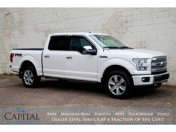 1-Owner F-150 Platinum 4x4! Like a Sierra Denali or Ram... for sale in Eau Claire, WI – photo 9