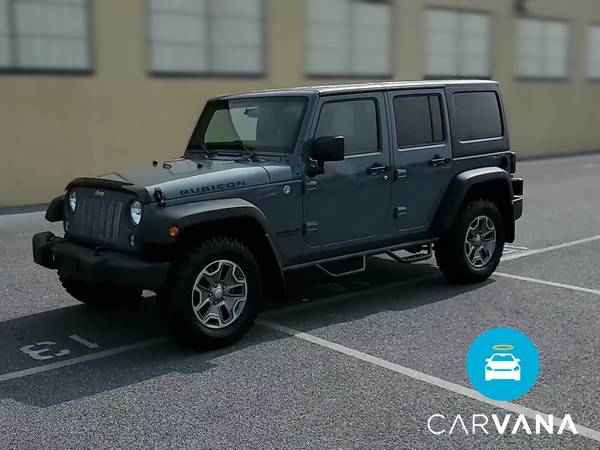 2014 Jeep Wrangler Unlimited Rubicon Sport Utility 4D suv Gray - -... for sale in NEW YORK, NY – photo 3