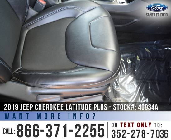 2019 Jeep Cherokee Latitude Plus SiriusXM - Cruise - Leather for sale in Alachua, FL – photo 21