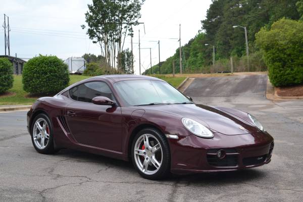 2007 PORSCHE CAYMAN S - CLEAN TITLE - CARMON RED - TIPTRONIC - cars for sale in Cary, NC – photo 3